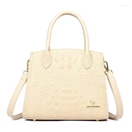 Evening Bags Crocodile Pattern Ladies Tote Bag 2024 Fashion Brand PU Leather Designer Women Handbag Luxury Female Shoulder Messenger