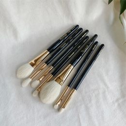 Kits Piccasso Beauty Makeup Brushes 103 106 224 217 207 239 219 Topquality Goat Hair Gold Cosmetics Face Eye Shadow Powder Highlight
