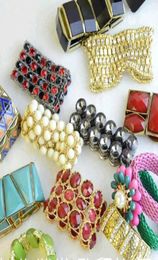10pcslot Mix Style Bangle Bracelets For DIY Fashion Jewellery Gift Craft CR0259082430