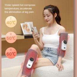 Massager Electric Leg Massager 3 Modes Wireless with Air Compression Rechargeable for Pain Relief Calf Muscle Fatigue Foot Relax Massage