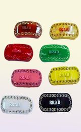 fashion Hair Clips Barrettes ladies simple personality candy Colourful letters designer hairpins brand box packing272p8590050