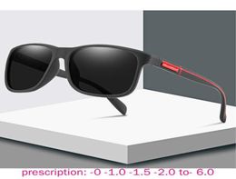 Retro Square Myopia Sunglasses Men Vintage Reading Eyeglasses UV Driving Prescription Male Driving Goggles Fashion Diopter NX8787261