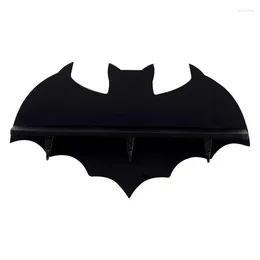 Decorative Plates Halloween Shelves For Wall Wooden Bat Decor Funny Unique Accessories Scary Floating Shelf Home Decoration Living Rooms