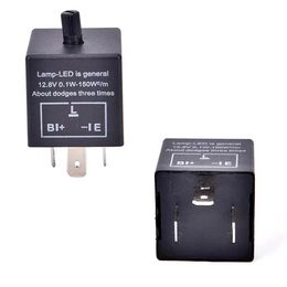 12V 3 Pin CF-13 CF-14 JL-02 Motorcycle LED Flasher Relay Automobile Turn Signal Light Relay Motorcycle Switch Universal