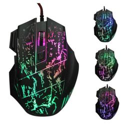 Original Gaming mouse 5500DPI 7 Buttons LED Backlight Optical USB Wired Mouse Gamer Mice Laptop PC Computer Mouses Gaming Mice for8204411