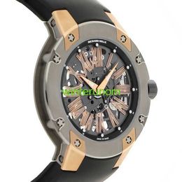 Swiss Luxury Watch RM Wristwatch Richardmillsr Rm 033 Extra Flat Auto Titanium Men Watch Rm033 Amti Sea HBDZ
