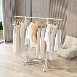Hangers Integrated Free-standing Clothes Airer Multi-functional Hidden Single-pole Clothesline Special For Drying And Quilts