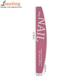 12Pcs Professional Nail Files For Manicure 80 100 150 180 220 Colourful Nail Polish File Emery Board Strong Sandpaper Nails File