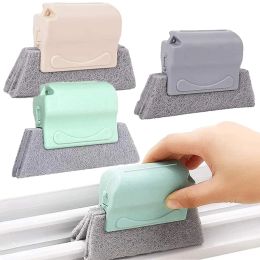 1/2PCS Window Groove Cleaning Cloth Hand-hold Door Groove Window Frame Clean Brush Kitchen Cookware Cleaner Home Cleaning Tools