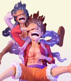 Anime Manga 17cm Anime One Piece Figure Luffy Gear 5 Action Figure Sun God Luffy Nika PVC Action Figurine Statue Collectible Model4603714