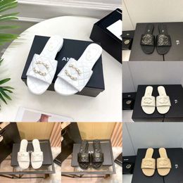 Channel 2024 New Slides slippers casual shoe sandals Flat Summer Beach Womens Luxurys Mens Pool Size 35-40 designer sandals Sexy Mule Travel