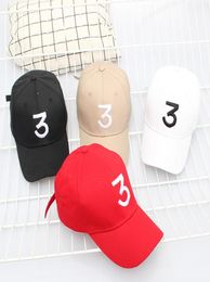 Black Khaki pink Popular CHANCE the rapper 3 Dad Hat Letter Embroidery Baseball Cap Hip Hop Streetwear Frog Snapback Daddy Hats2409515