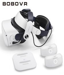 3D Glasses BOBOVR M2 Plus Head Strap Twin Battery Combo Compatible with Meta Quest 2 VR Power Bank Charger StationDock with B2 Bat7347234