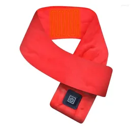 Carpets Heated Scarf For Women Portable Neck Wrap With Power Bank Rechargeable Warmer Cordless Thermal Brace 3 Temp