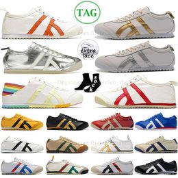original aqua fashion youth running shoes designer high quality royal grape outdoor mens running shoes white Canvas unisex Tiger Mexico 66 indoor yellow black