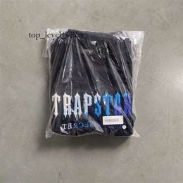 Men's T-shirts Mens T-shirts Summer Tshirt Trapstar Short Suit 2.0 Chenille Decoded Rock Candy Flavour Ladies Embroidered Bottom Tracksuit Xl 4xl 3xl 2xl 399