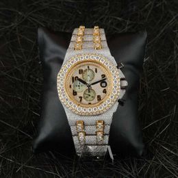 Luxury Looking Fully Watch Iced Out For Men woman Top craftsmanship Unique And Expensive Mosang diamond 1 1 5A Watchs For Hip Hop Industrial luxurious 9346