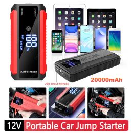 Car Jump Starter 30000mAh 12V 1000A Auto Battery Booster Charger Car Emergency Booster Power Bank LED Flashlight Starting Device