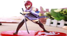 htt Fairy Tail 2 Edition Erza Scarlet Doll 17 scale painted PVC Action figure Sexy Cute Girl collectible Model Toys Anime figure6526995