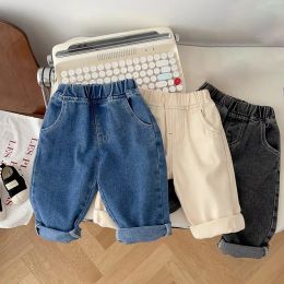 Pants Baby Pants Baby Boy Girl Clothes Solid Kids Jeans Casual Boys Denim Pants Soft Girls Fashion Trousers Baby Spring Autumn Pants