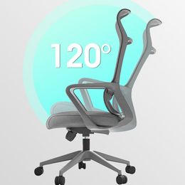 Adjustable Rotating Office Chair Back Support Relax High Back Ergonomic Office Chair Nordic Modern Chaise De Bureaux Furniture