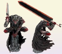 Anime Manga 25cm Berserk Guts L Anime Figure Guts Berserker Armour Action Figure Berserk Black Swordsman Figurine Collection Model 1141814