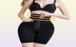 LANFEI Womens Firm Tummy Control Butt Lifter Shapewear High Waist Trainer Body Shaper Shorts Thigh Slim Girdle Panties with Hook 25897788