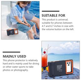Phone Case Waterproof Diving Underwater Shell Mobile Camera Deep Sea Snorkelling Pro Max Cover Water Submersible Cases Cell