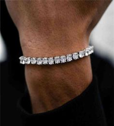 CZ Tennis Bracelet for Women Men Exquisite Fashion Charm Braclet Chain Hip Hop Bracelets No Fade Jewelry3974239