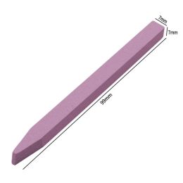 New 2PCS/Set Quartz Scrub Nail File Cuticle Remove Stick Nail Art Grinding Stone Exfoliate Carving Pusher Manicure Care Tool