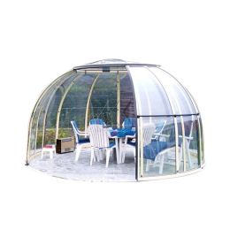 Aluminium Polycarbonate Glass Dome House Waterproof Outdoor Tent
