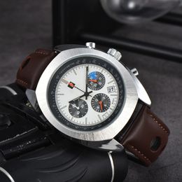 Moda Full Brand Wrist Watches Men Style Multifunction Luxury With Silicone Band Quartz Clock