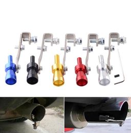 2X Universal Car Turbo Whistle Turbo Whistle Sound Muffler Blow Off Exhaust Tip Pipe Simulator Sound Pipe Size SMLXL1945786