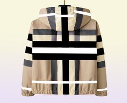 Men039s jacket brands plaid pattern fashion casual hoodie jacket windbreaker styles are diverse3XL 2XL4973729