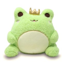 2023 New Plush Toy CuddIe Barrn Sitting Pillow Frog Bee Unicorn Strawberry Cute Gift for Children