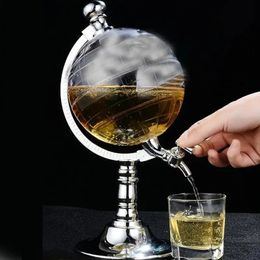 15L Glass Bottle Whiskey Container High Borosilicate Wine Dispenser Creative Globe Decanter Bar Supplies Home Decoration 240407