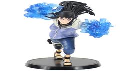 16.5cm Shippuden Hyuuga Hinata Twin Lions Fist Battle Ver. PVC Figure Toy Doll Collectible Model ACGN Figurine Y200421231V3000284