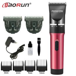 Trimmers Professional Hair Trimmer 2000mA Lithium Battery Titanium Ceramic Blade Rechargeable Hair Clipper Hair Cutting Machine