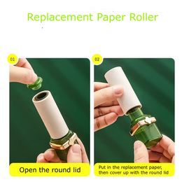 Portable Lint Remover Lipstick Mini clothes Lint Roller Hair Removal Coat Desk Cleaning Brush Dust Sticky Cleaner for Travel