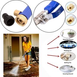 High Pressure Power Washer Watering Sprayer Cleaning Lance Hydro Jet Water Hose Nozzle Wand Lance Garden Flower Watering Tool