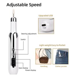 15000RPM Professional Nail Drill Machine Electric Manicure Milling Cutter Set Nail Files Drill Bits Gel Polish Remover Tools