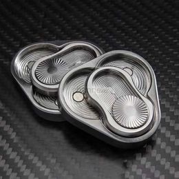 Decompression Toy Magnetic Push Slider Skull Poker Style Adult Metal EDC Fidget Toys Autism Sensory Toys ADHD Anxiety Stress Relief Hand Spinner 240412