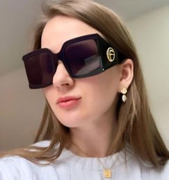 Luxury Fashion Sunglasses Brand Woman Oversized Square Designer Wide Leg Sun Glasses For Female Men Big Frame Shades Men 2021 Ocul9029746