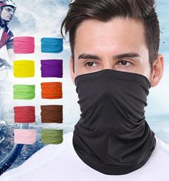 Scarves Unisex Man Women Yoga Head Face Neck Gaiter Tube Beanie Scarf Bandana Sports Outdoor Dustproof 2022 Fastship Drop7257208