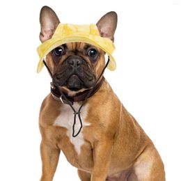 Dog Apparel Pet Baseball -shade Caps Puppy Hats Adjustable For Headdress Bucket Decor