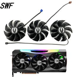 Pads 87MM PLD09220S12H Graphics Card Cooling Fan Replacement For EVGA GeForce RTX 3070 3080 TI 3090 FTW3 ULTRA GAMING Cooler Fan