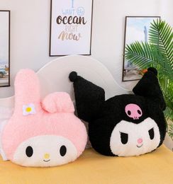 2022 50cm Stuffed Animals Cartoon plush toys INS cute Imitation Whole dolls Lovely kuromi pillows for good luck5981743