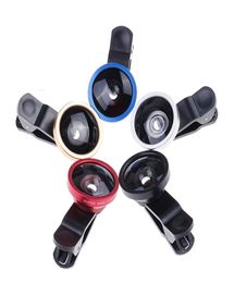 3 in1 Wide Angle Macro Fisheye Lens Camera Mobile Phone Lenses Fish Eye Lentes For iPhone Smartphone Microscope8098770