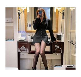 Other Home Textile Sexy Designer Stockings Tights Brand Letters Women Long Ladies Ball Party Pantyhose Fashion Accessories Homefav6002239