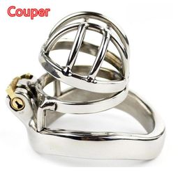 Couper,Stainless Steel Stealth Lock Male Device,Cock Cage,Virginity Lock,Penis Lock,Cock Ring, Belt CPA2734869008
